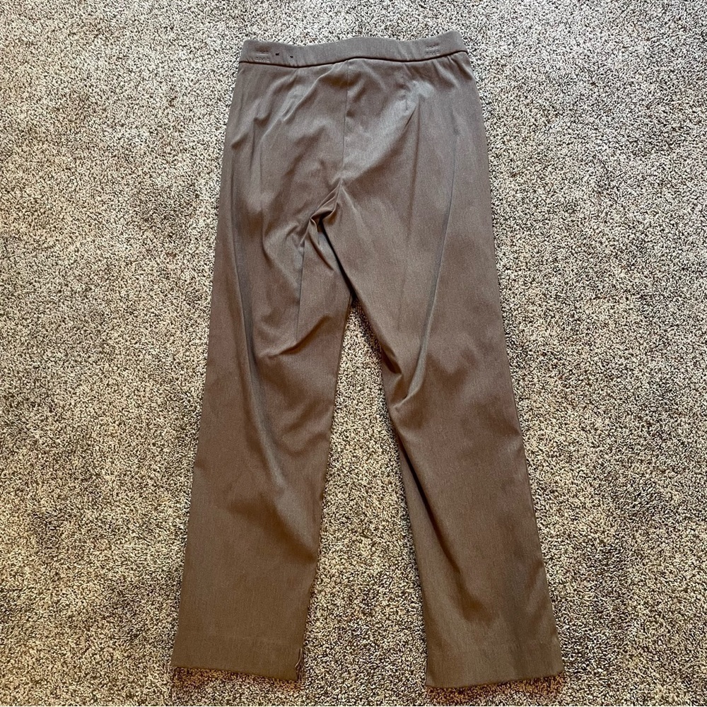 Briggs Petite Brown Dress Pants Medium Petite - Picture 4 of 5